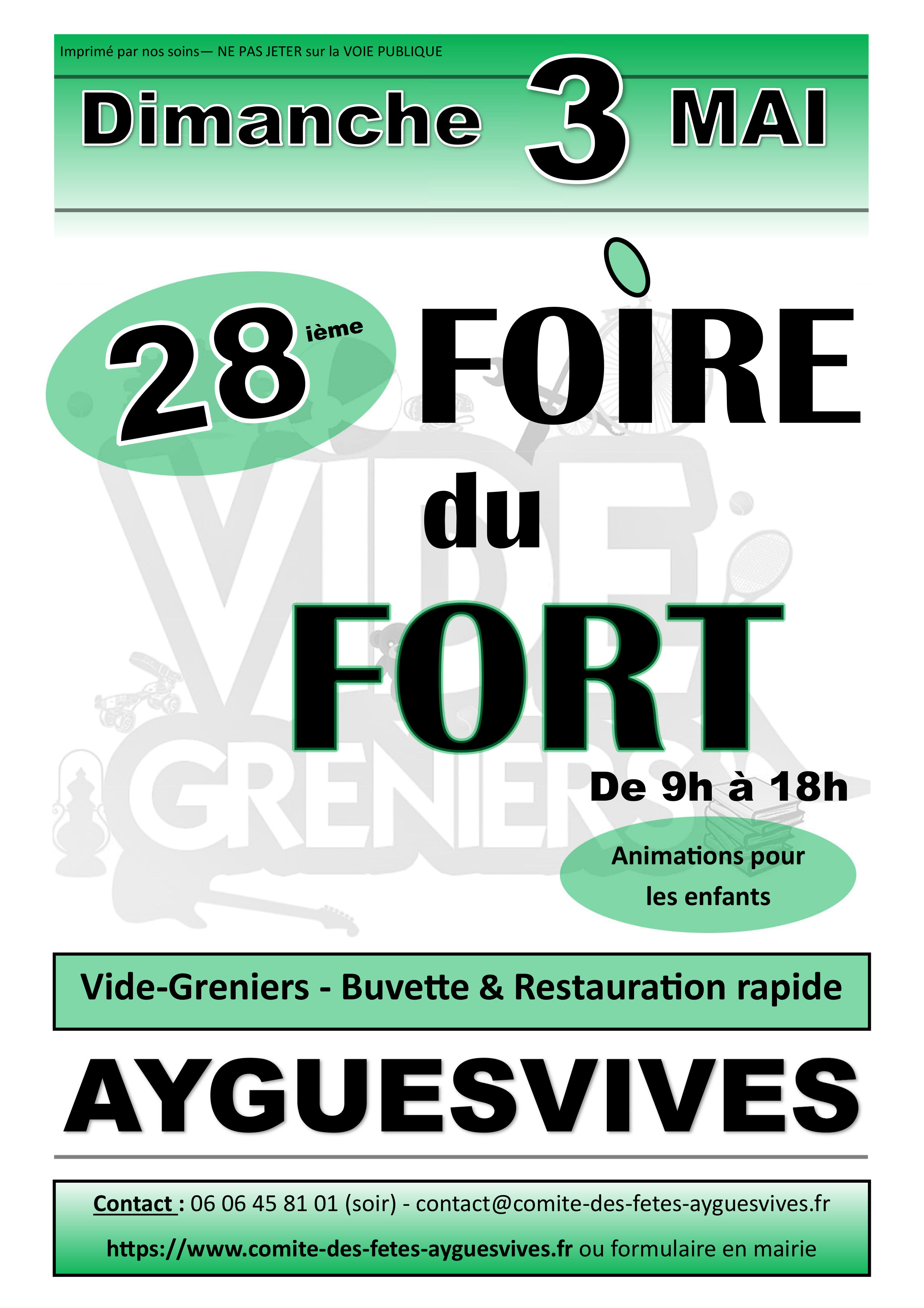 2026 Affiche FoireDuFort